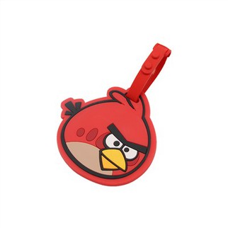 Etichetta per bagagli in PVC morbido animale cartone animato 3D